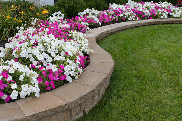Easton, MA Planting Bed & Border Wall Builder